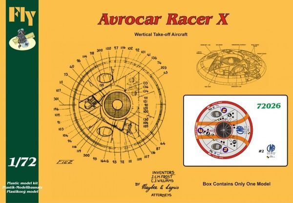 1:72 Avrocar Racer X CMR
