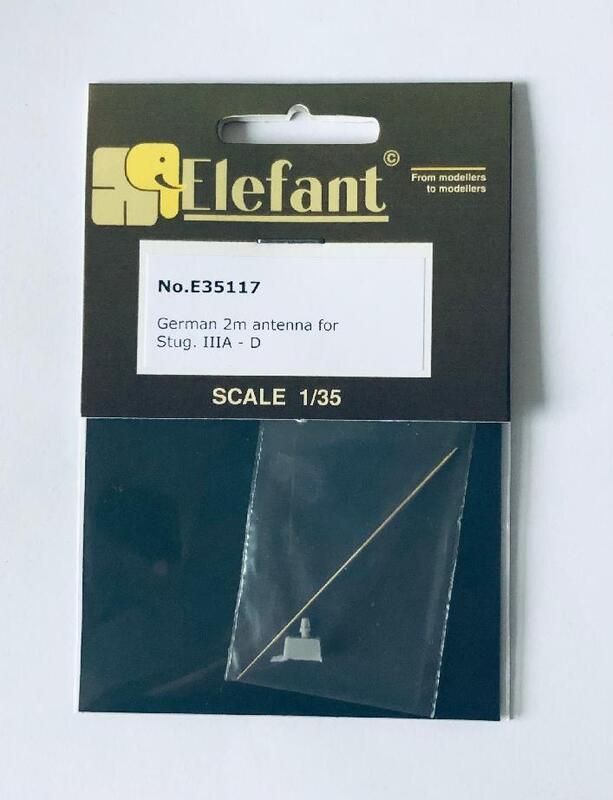 1:35 GERMAN 2M ANTENNA FOR STUG. III A - D