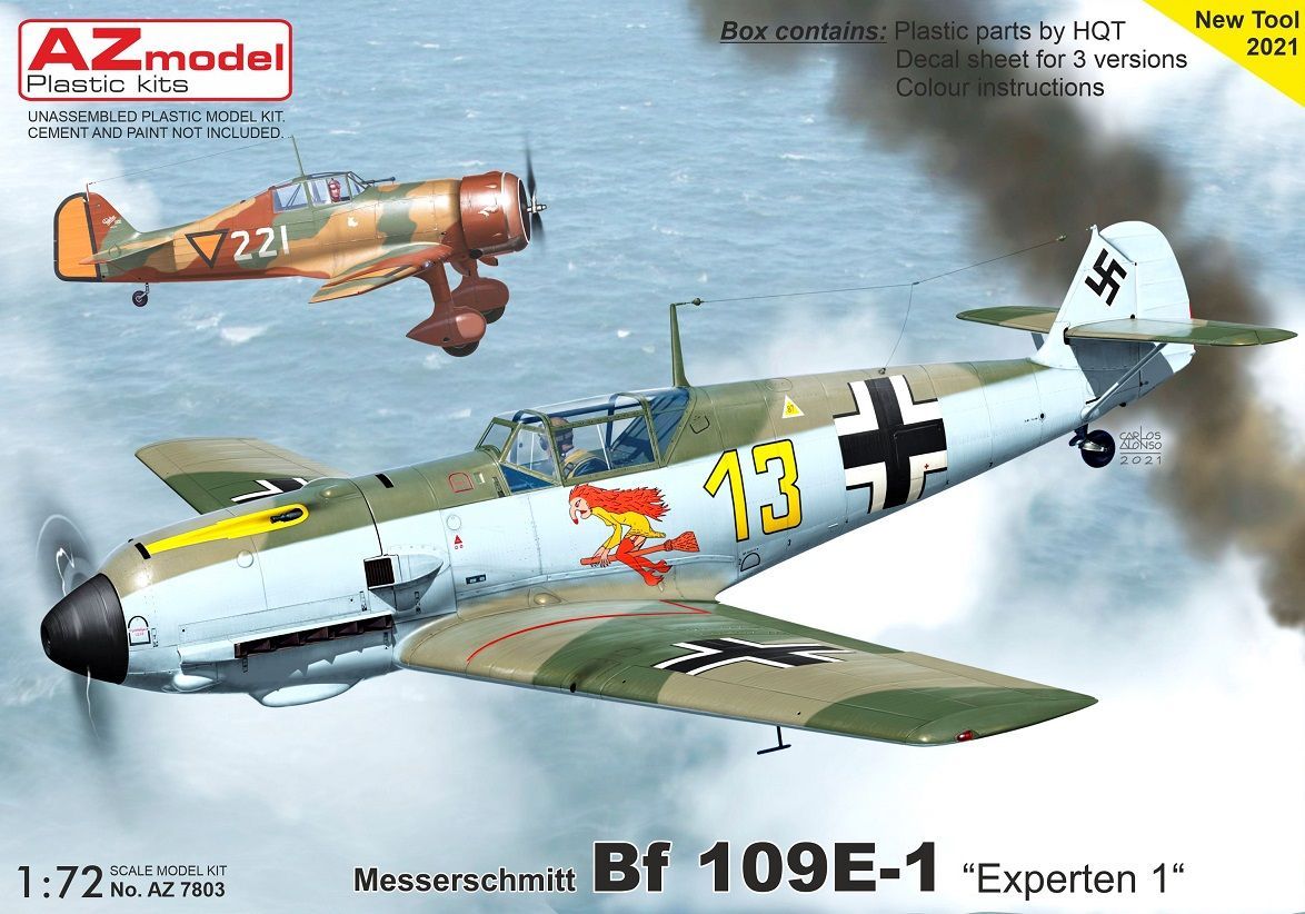 1:72 Bf 109E-1 „Experten 1“