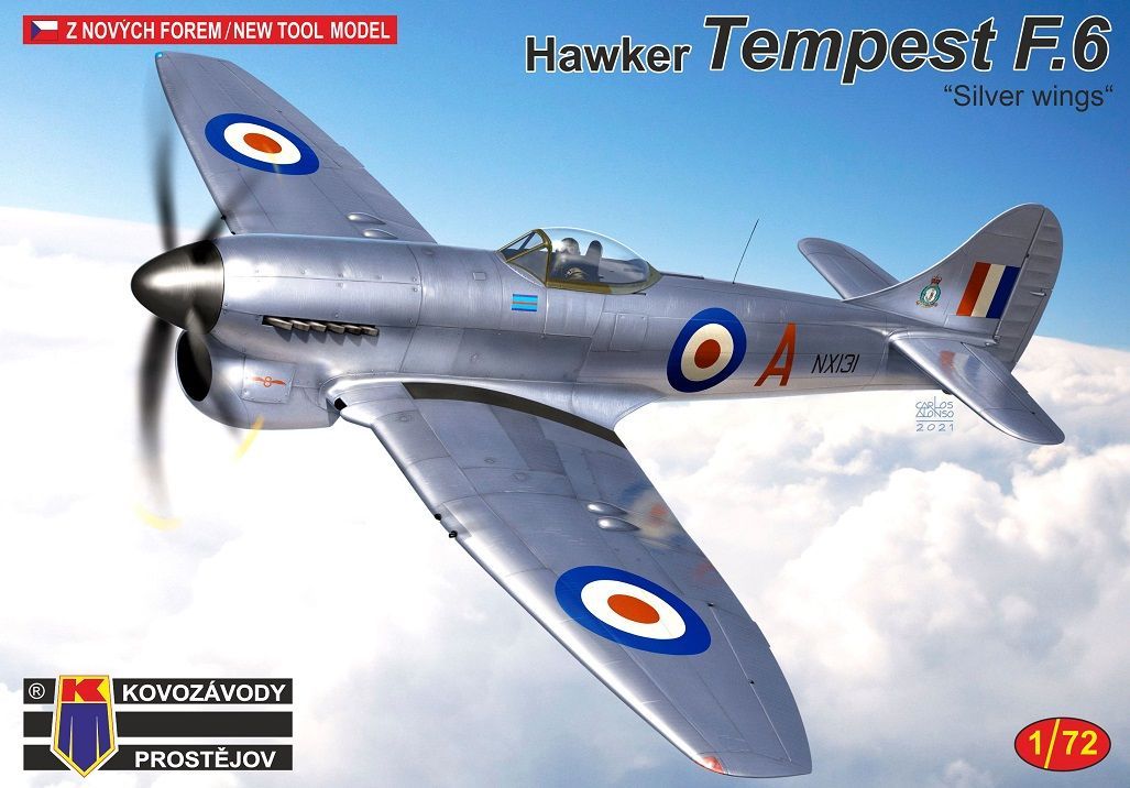 1:72 Tempest F.6 „Silver wings“