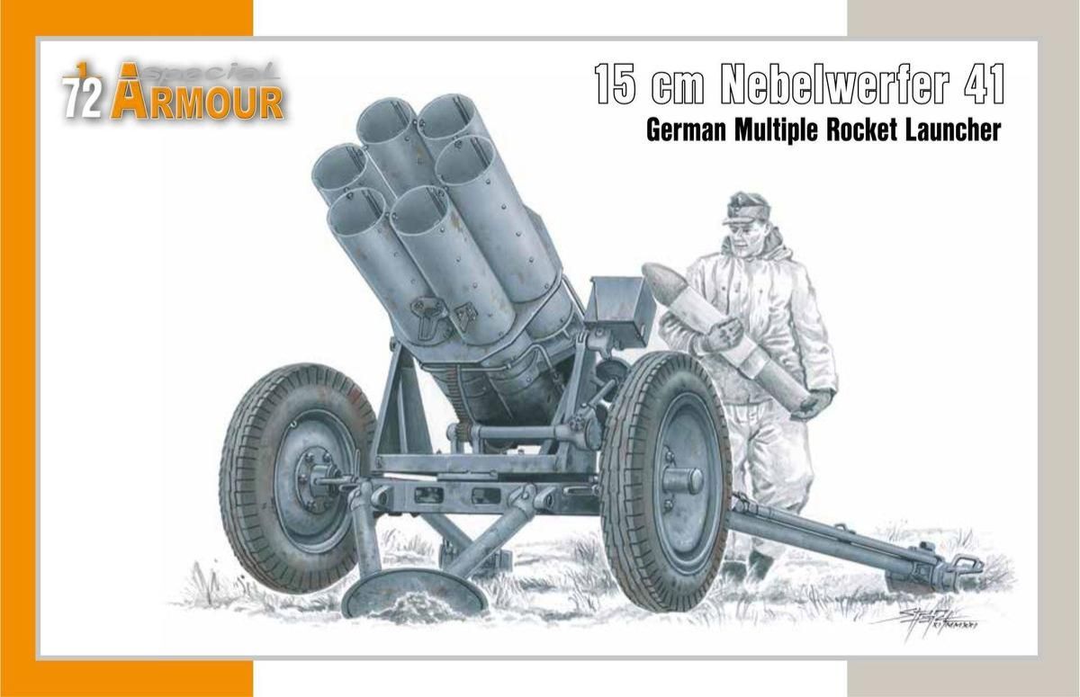 1:72 15 cm Nebelwerfer 41 ‘German Multiple Rocket Launcher’