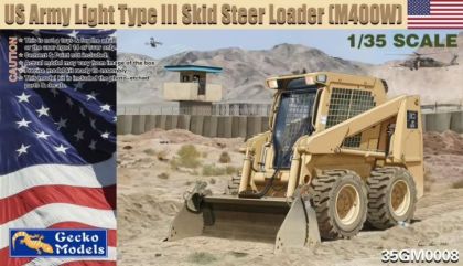 1:35 US Army Light Type III Skid Steer Loader (M400W)