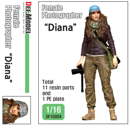 1:16 Modern Female Photographer 