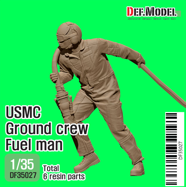 1:35 Modern USMC Ground crew Fuel man