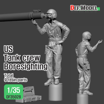 1:35 Modern US M1A2 Tankcrew boresighting 1