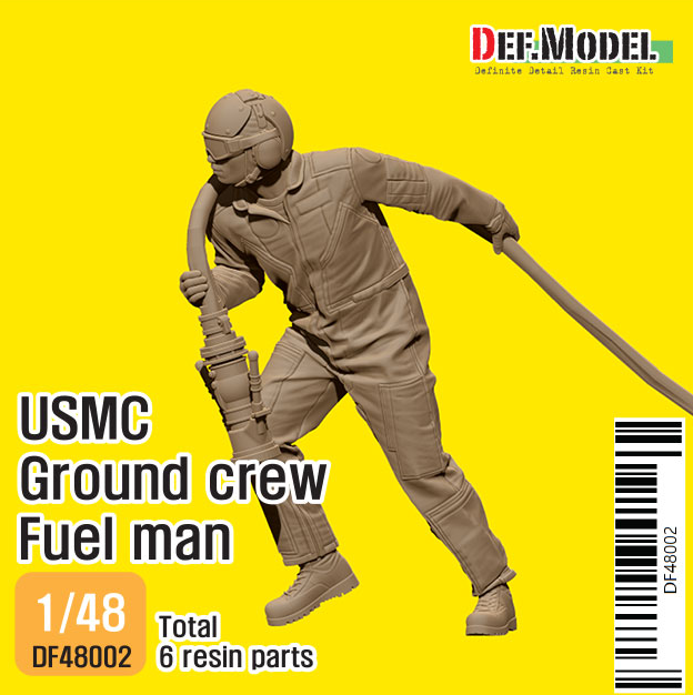 1:48 Modern USMC Ground crew Fuel man