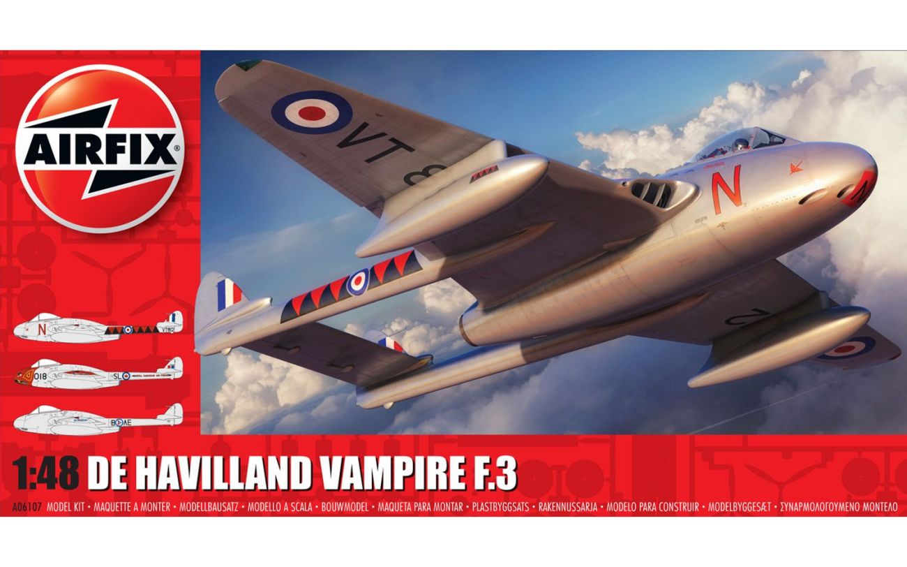 1:48 de Havilland Vampire F.3