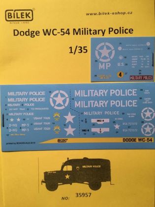 1:35 Dodge WC-54 Military Police