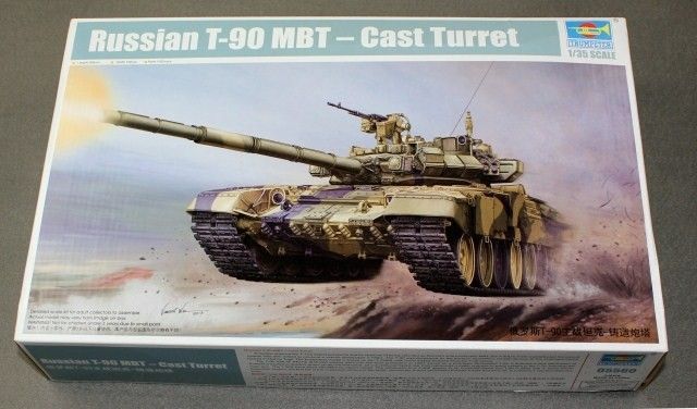 1:35 Russian T-90 MBT – Cast Turret