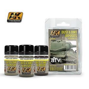 DUST AND DIRT DEPOSITS WEATHERING  SET
