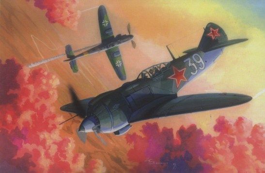 1:72 Lavochkin LA-5FN Soviet IIWW Fighter