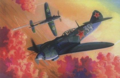 1:72 Lavochkin LA-5FN Soviet IIWW Fighter