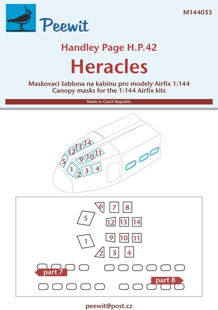 1:144 Handley-Page H.P.42 Heracles