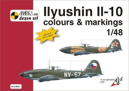 1:48 Ilyushin Il-10 Colour and markings and decals
