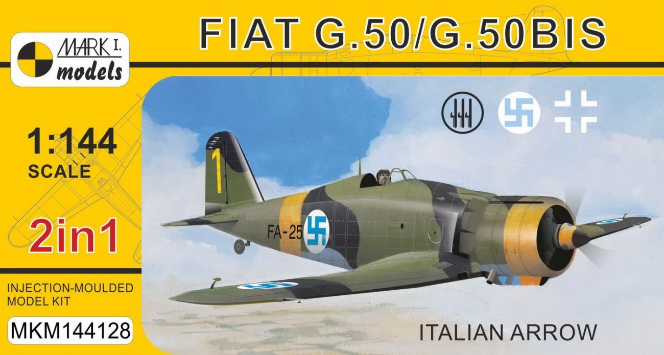 1:144 Fiat G.50/50bis 'Italian Arrow'