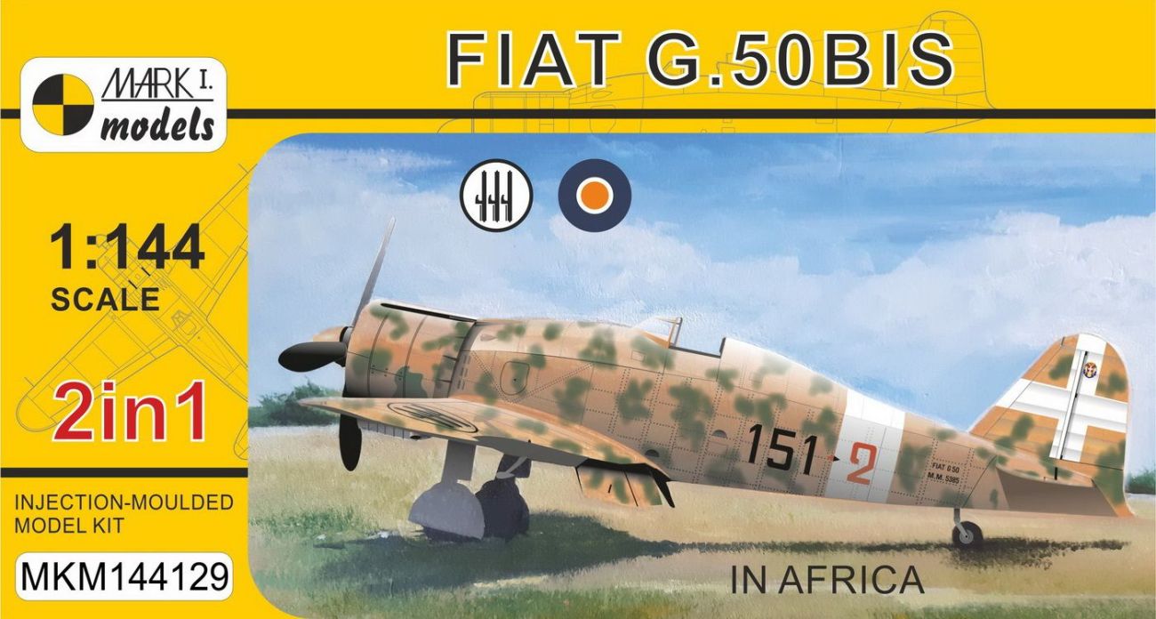 1:144 Fiat G.50 'In Africa