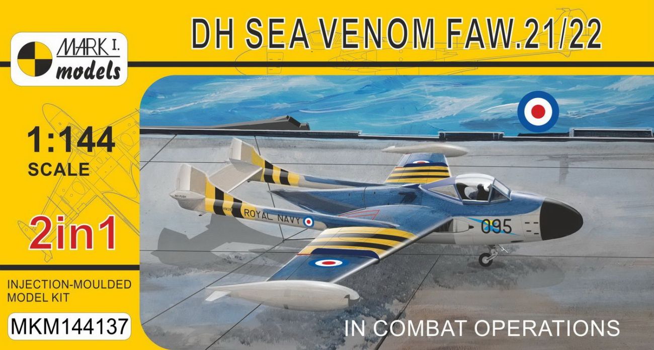 1:144 de Havilland Sea Venom FAW.21/22 'In Combat Operations'