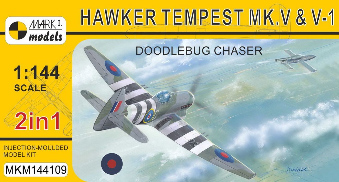 1:144 Tempest Mk.V Srs.1/2 + V1 'Doodlebug Chaser' (2in1 + resin)