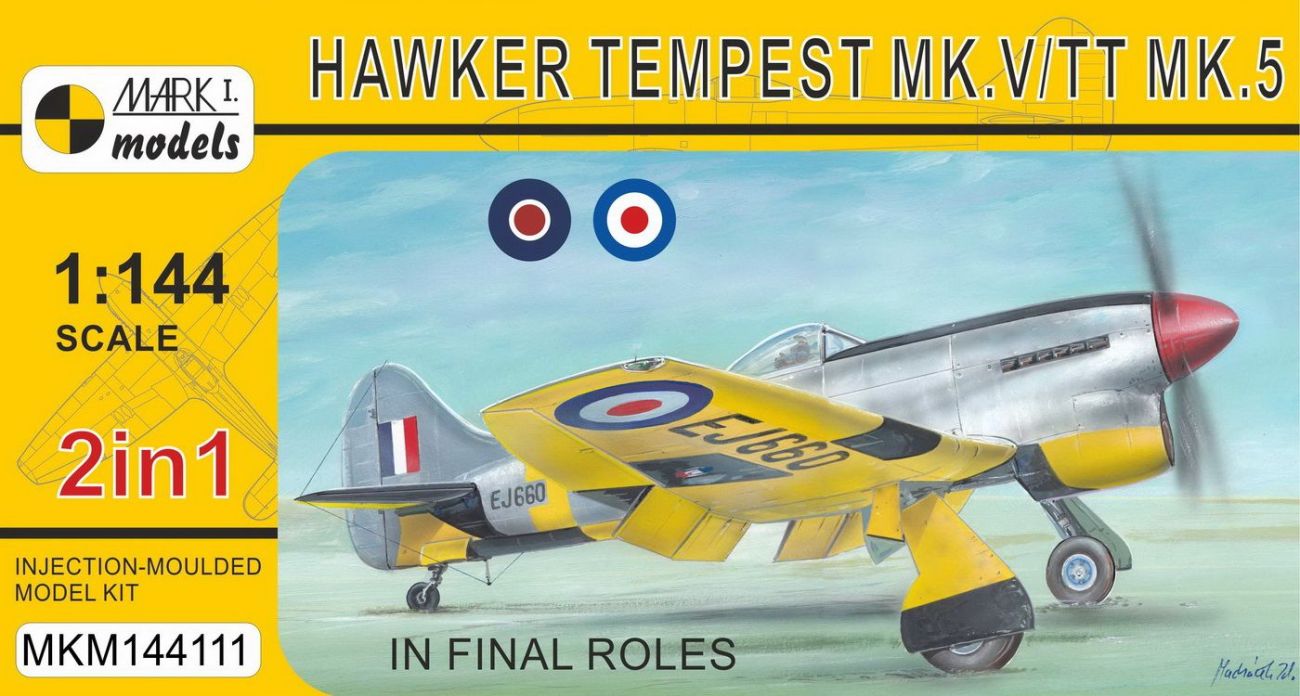 1:144 Hawker Tempest Mk.V/TT.5 'In final roles'