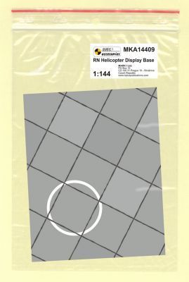 1:144 Royal Navy helicopter display base