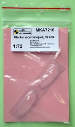 1:72 Attacker F.1/FB.2 vacu canopy