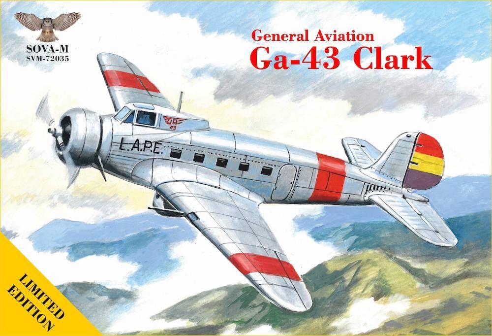 1:72 General Aviation Ga-43 Clark
