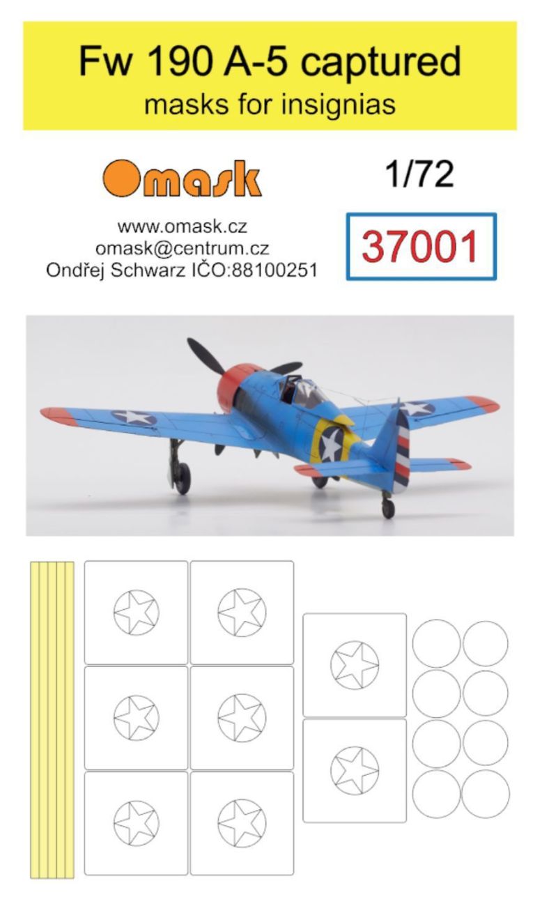 1:72 Fw 190 A-5 Captured