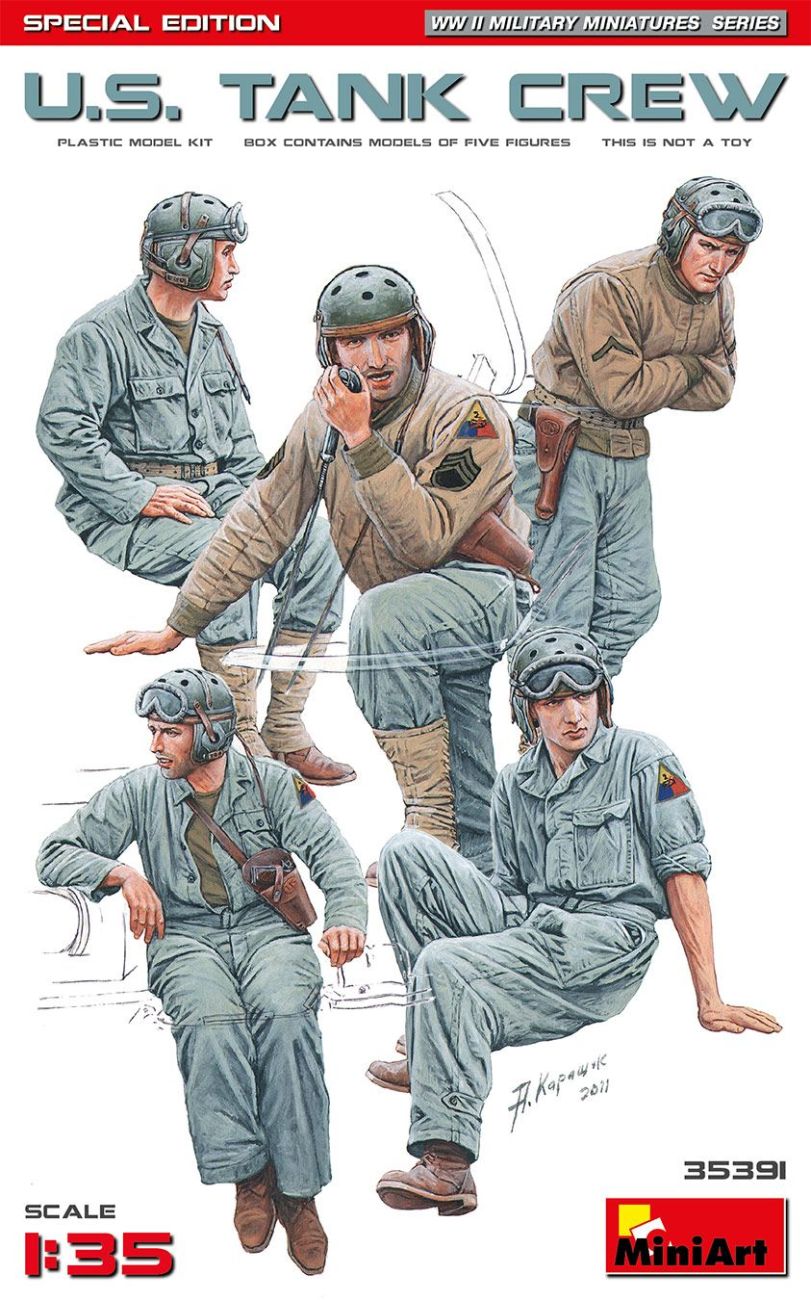 1:35 U.S. TANK CREW. SPECIAL EDITION