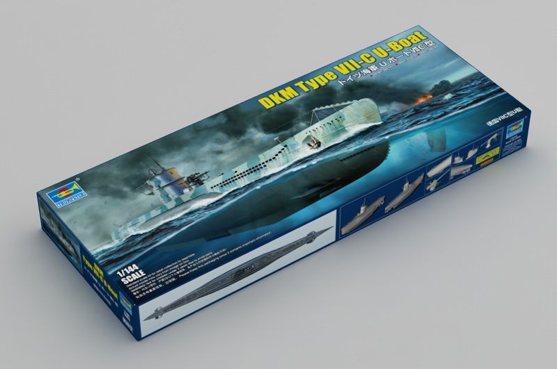 1:144 DKM Type VII-C U-Boat
