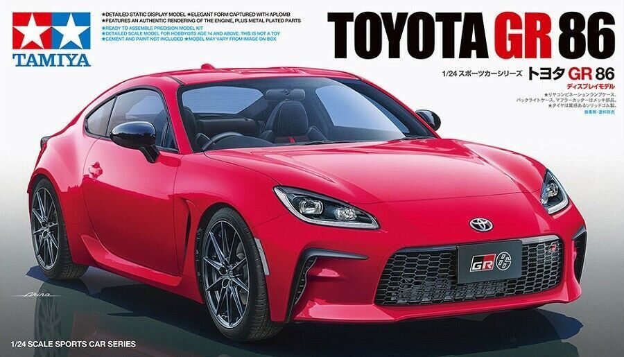 1:24 Toyota GR 86