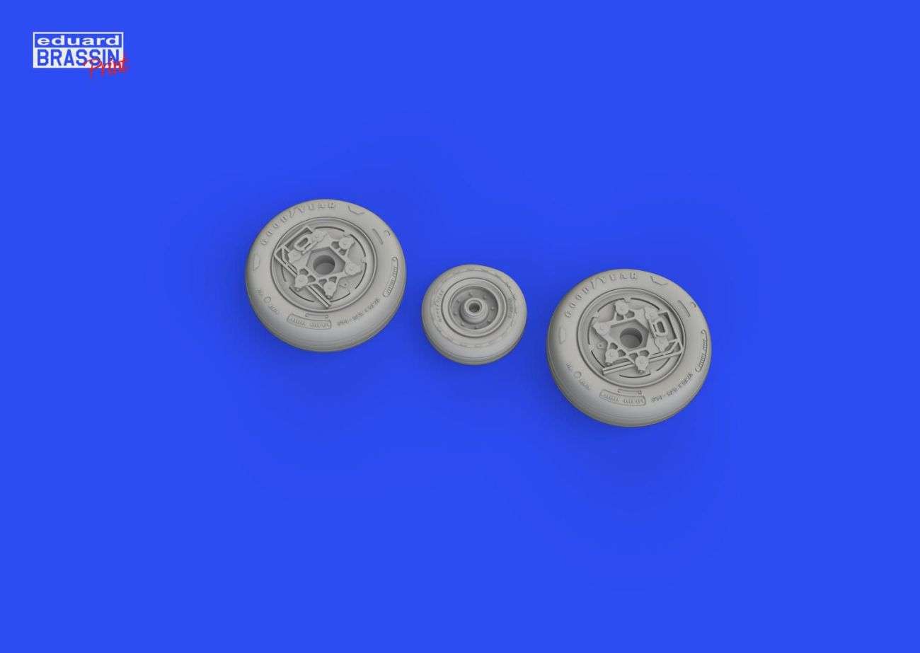 1:48 Lockheed-Martin F-16C wheels late