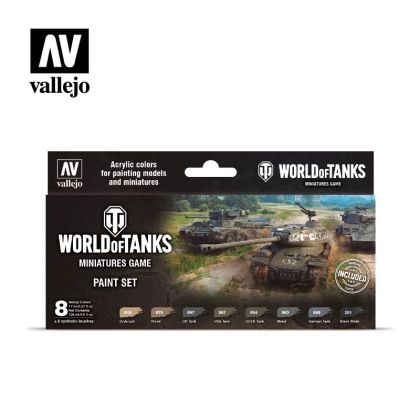 World Of Tanks Miniatures Game Paint Set