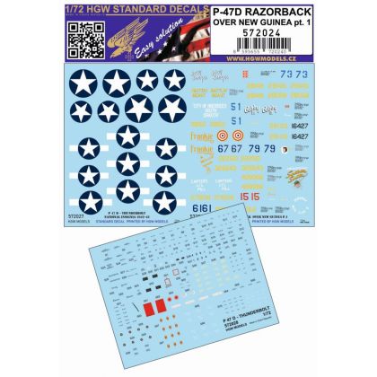 1:72 P-47D RAZORBACK OVER NEW GUINEA PT.1