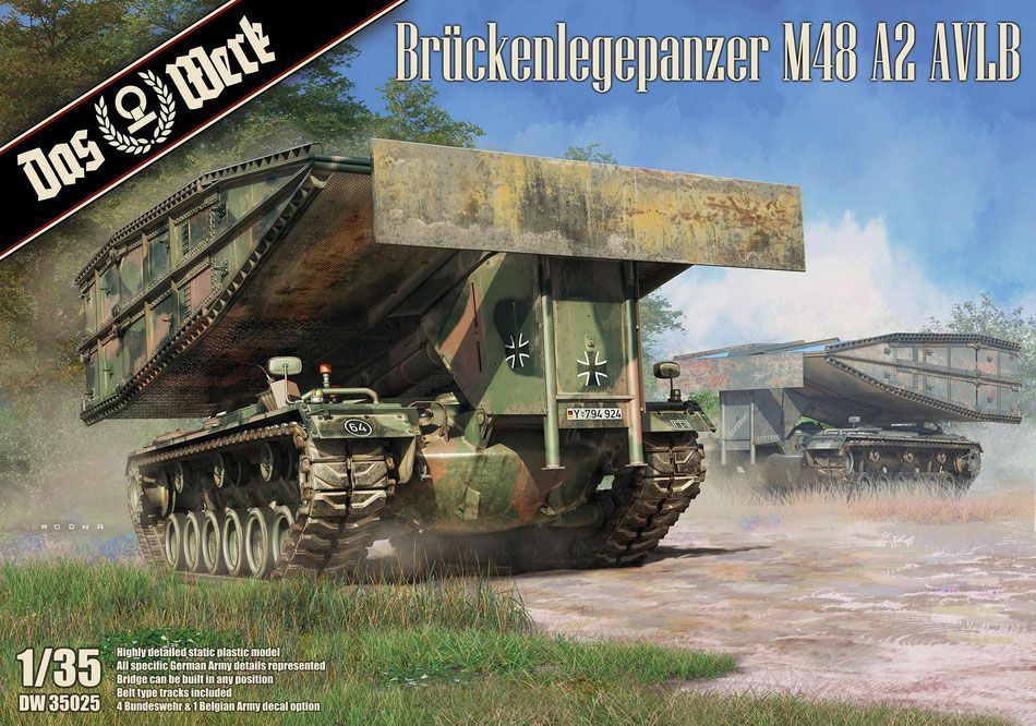 1:35 Brückenlegepanzer M48 A2 AVLB