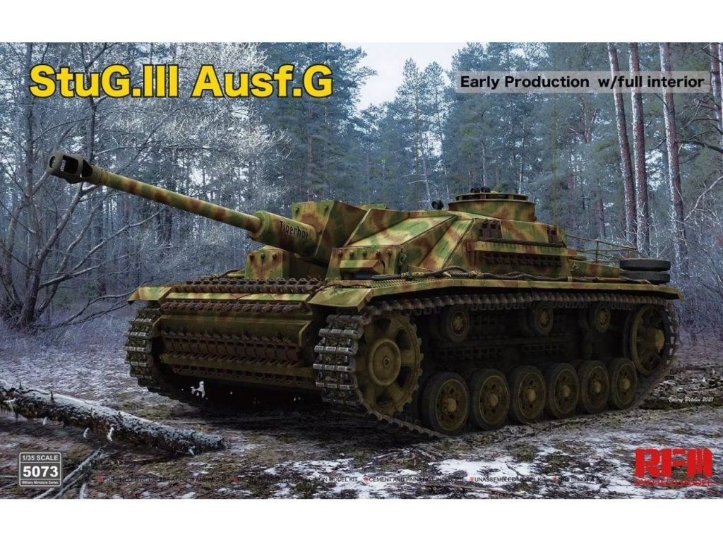 1:35 StuG III Ausf. G Early Production w/full Interior
