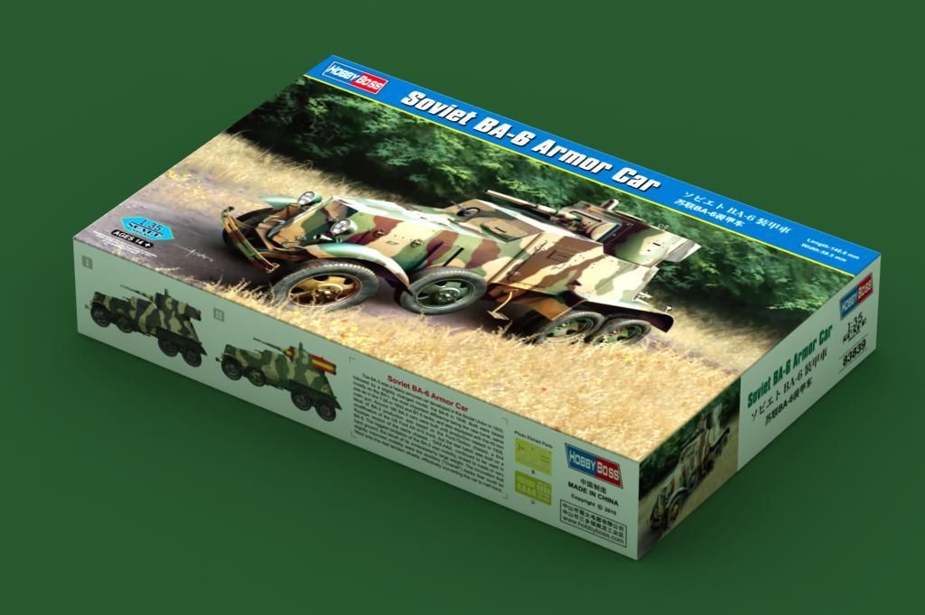 1:35 Soviet BA-6 Armor Car