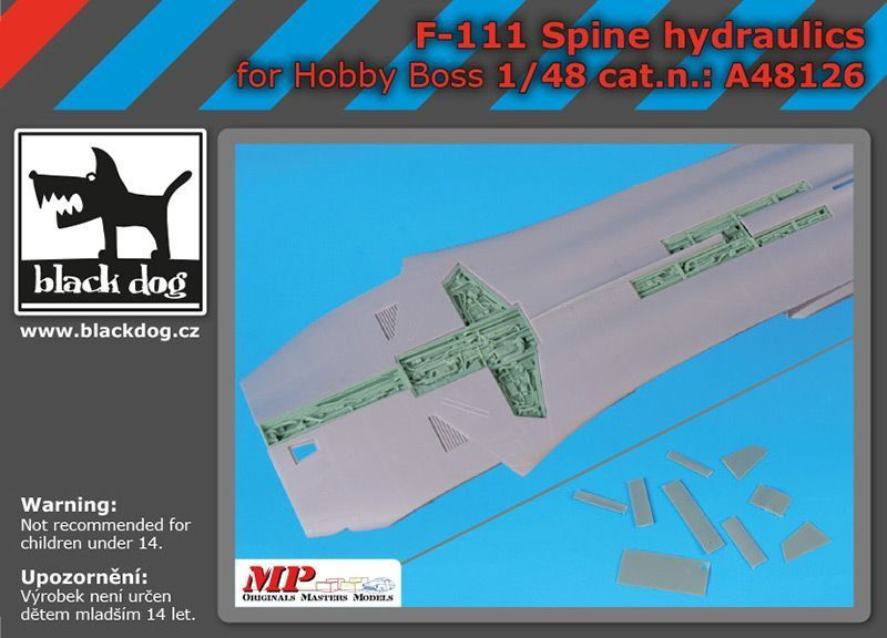 1:48 F-111 Spine hydraulics