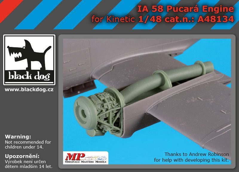 1:48 IA 58 Pucará engine