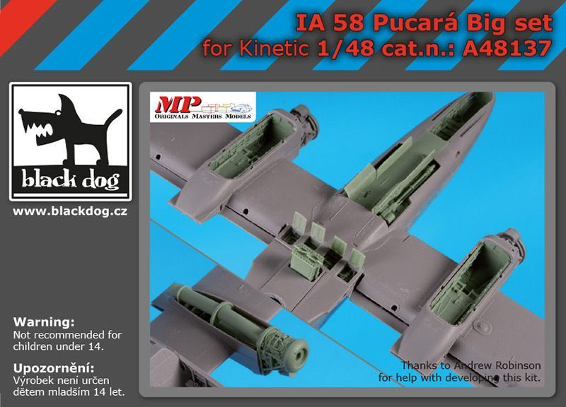1:48 IA 58 Pucará Big set