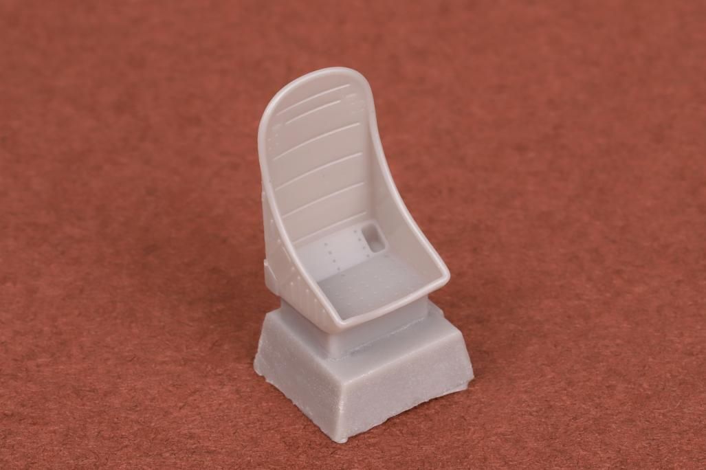 1:48 Curtiss P-36/H-75 seats (x2) for Clear Prop Models kit