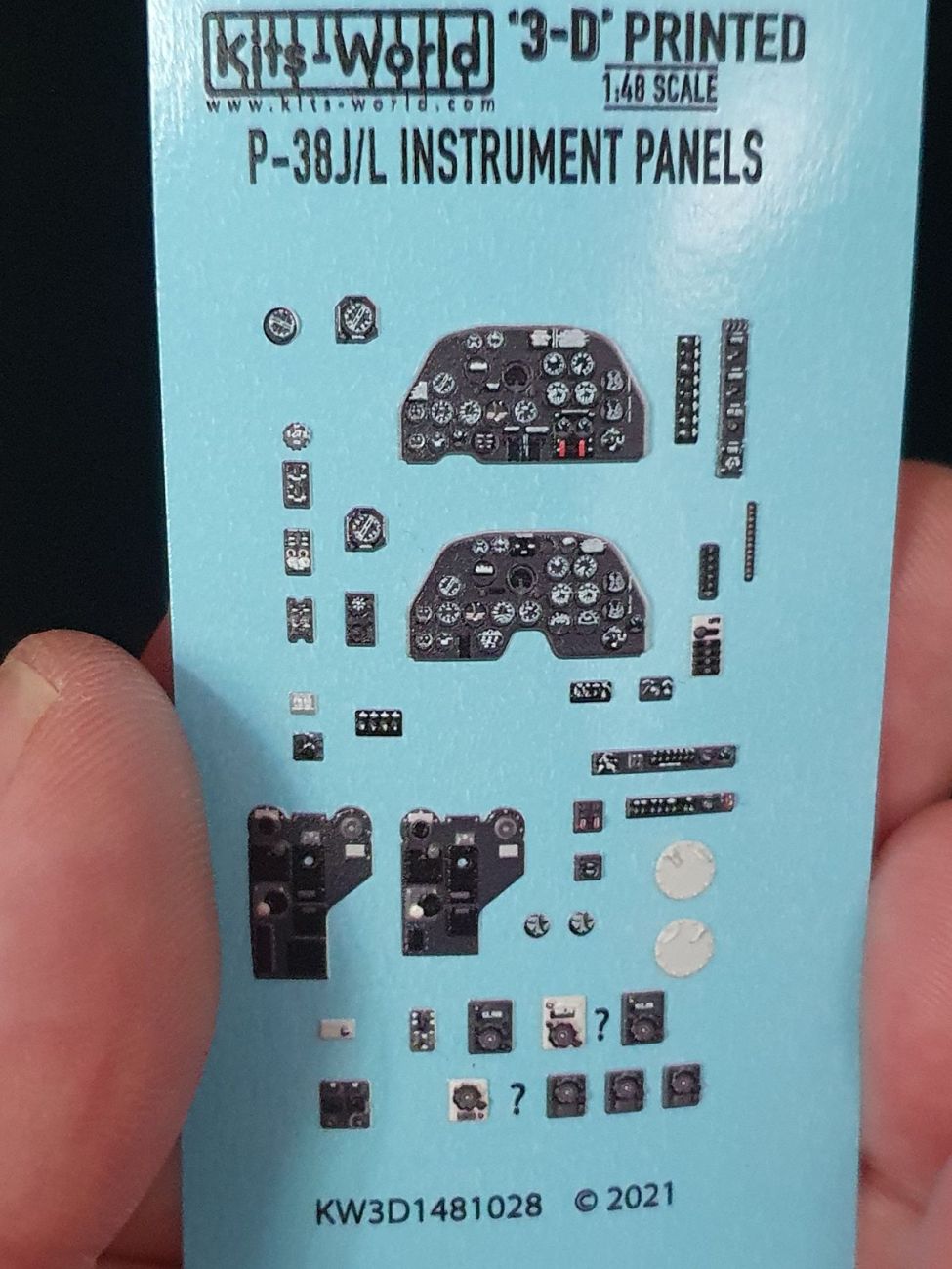 1:48 Lockheed P-38J/L Lightning 3D Full colou - Academy, Eduard, Hasagawa, Minicraft, Revell, Tamiya