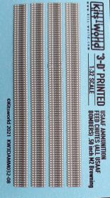 1:32 Full Colour 3D USAAF Ammunition Chutes (all USAAF Bombers)