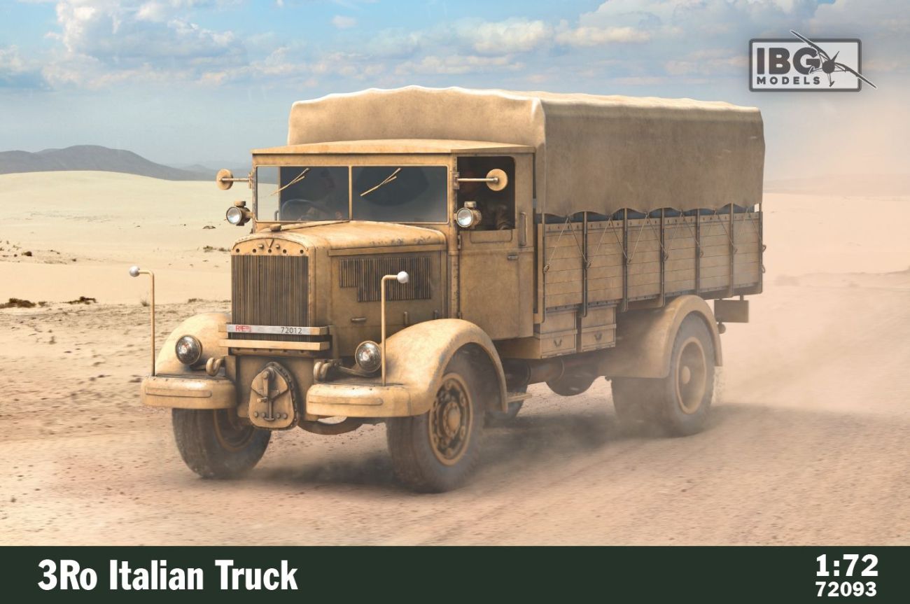 1:72 3Ro Italian Covered Truck