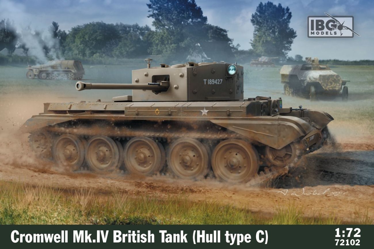 1:72 Cromwell Mk.IV British Tank (Hull Type C)