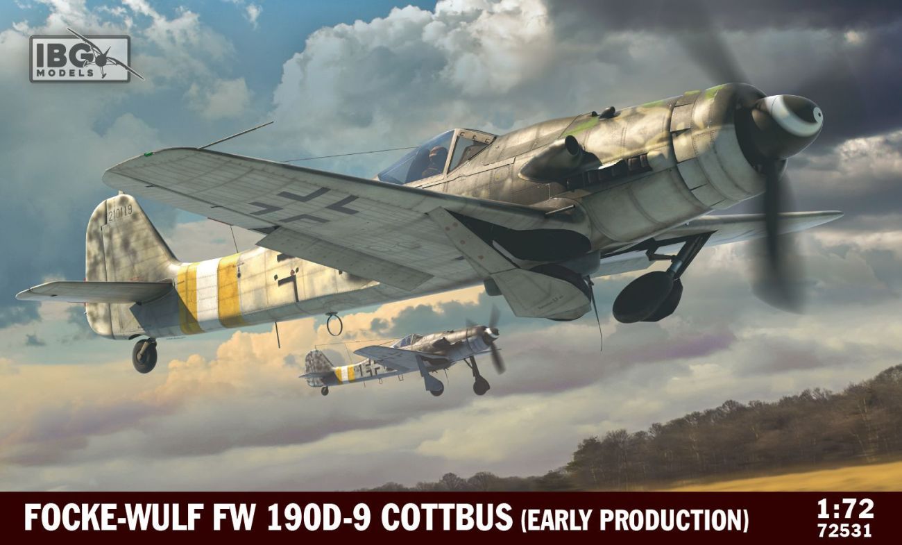 1:72 Focke Wulf Fw-190D-9 Cottbus (Early Production)