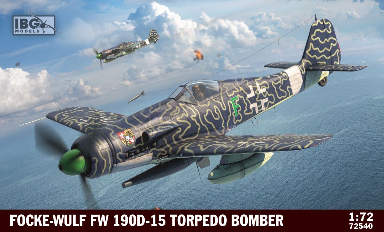 1:72 Focke Wulf Fw-190D-15 Torpedo Bomber