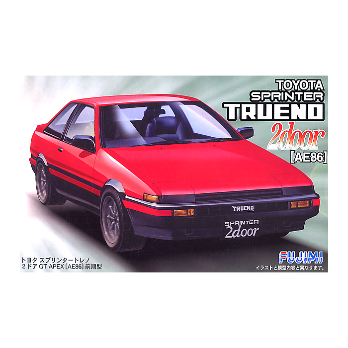 1:24 Toyota Sprinter Trueno AE86 APEX Twin Cam 16