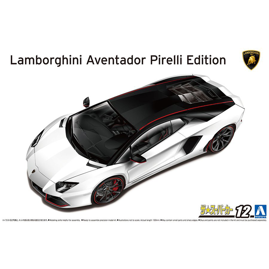 1:24 '14 Lamborghini Aventador Pirelli Edition