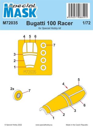1:72 Bugatti 100 MASK