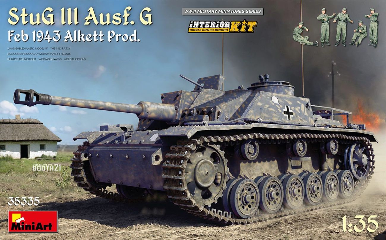 1:35 StuG III Ausf. G Feb 1943 Alkett Prod. INTERIOR KIT